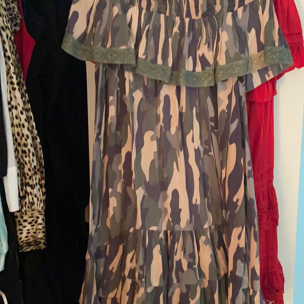 Army muche muchette dress